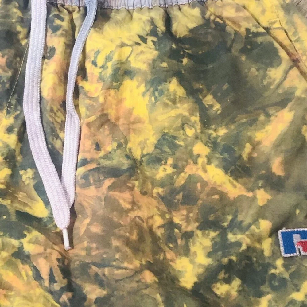Russell Athletic One Of A Kind Tie Dye Athletic Shorts Women Size Medium TM